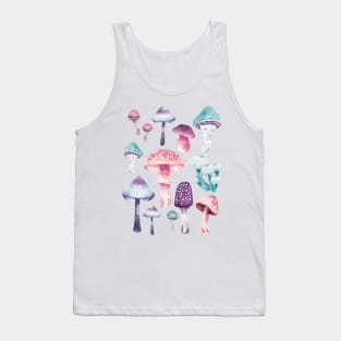 Luminescent Mushrooms Tank Top